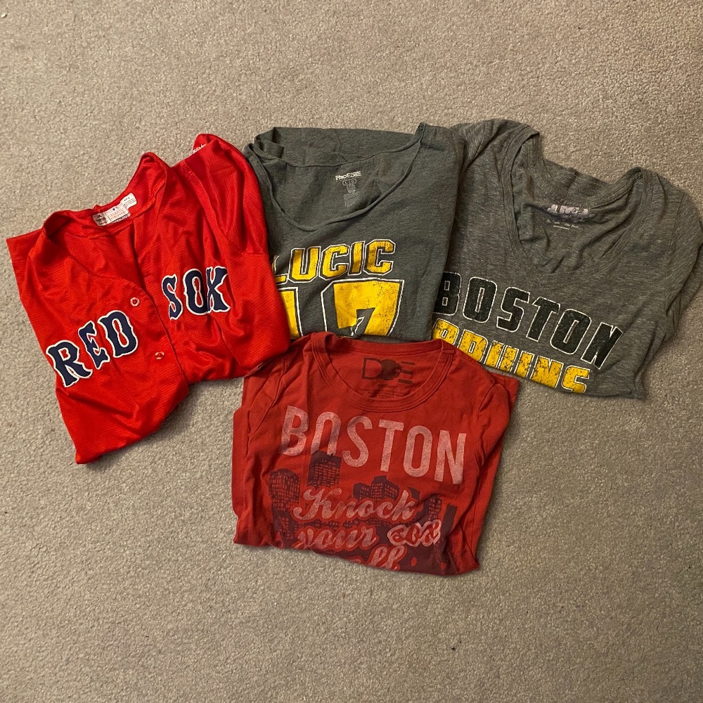 Lot of 4 New England Women's Tops M/L